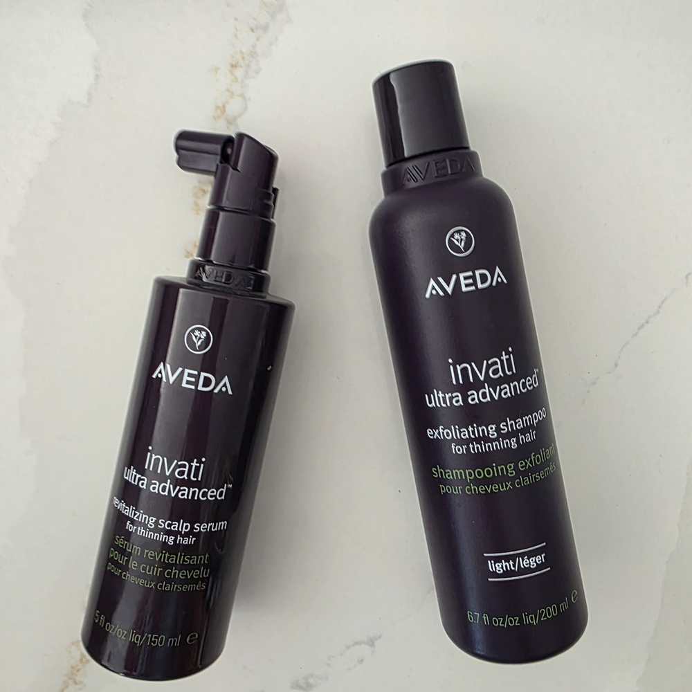 Aveda Invati Ultra Advanced Scalp Serum and Shampoo Set